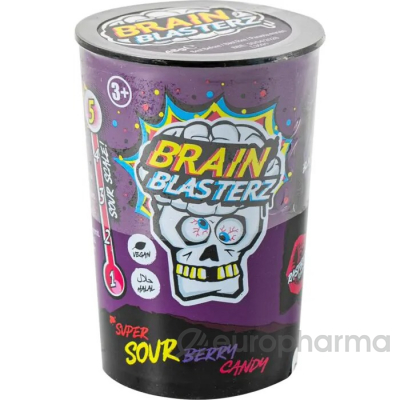 Brain Blasterz Карамель кислая Berry Tub 48г