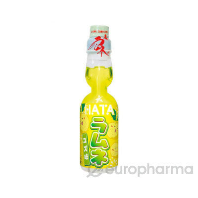 Ramune Лимонад юдзу Hatakosen 200мл (Япония)