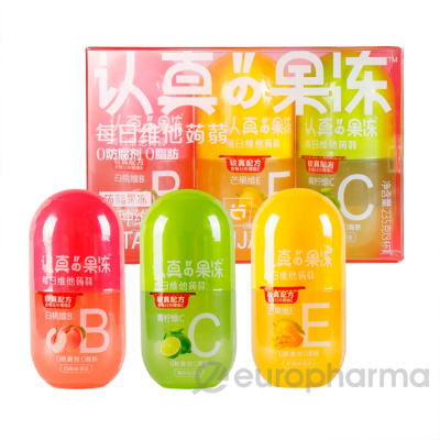 Clever Mama желе Vitamin capsule konjac jelly 234гр