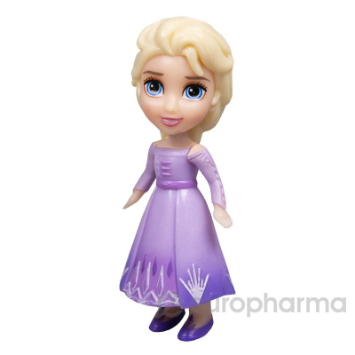 Disney: Frozen. Мини-кукла Эльза (лиловый наряд) 9 см