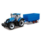 BBURAGO: 1:32 New Holland T7.315 с прицепом для сена