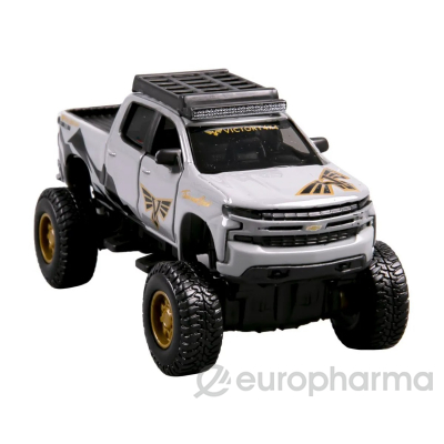 Maisto.Fresh Metal: Внедорожник 4 x 4 Rebels - Chevrolet Silverado Z71 '19 (grey)