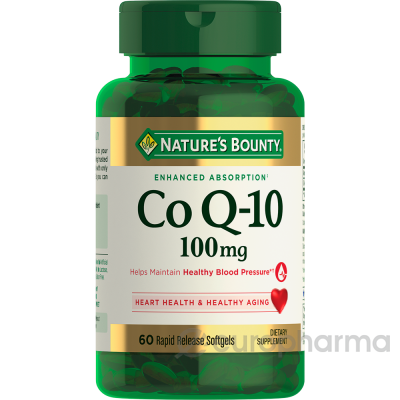 Natures Bounty Solgar Коэнзим Q-10 100 мг № 60 капс 100 мг