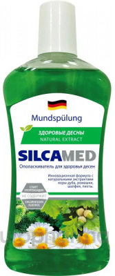 SILCA Med Natural Extract 500 мл ополаскиватель д/полости рта (700049)