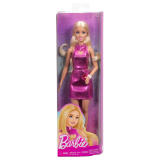 Barbie: Fashionistas. Блондинка в розовом платье с вырезом в форме сердца