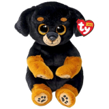 TY: Мягкая игрушка  Beanie Boo's Ротвейлер, 15см