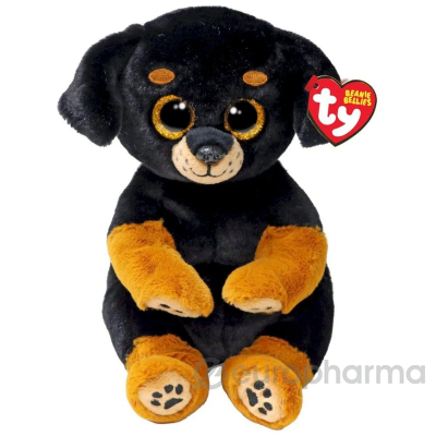 TY: Мягкая игрушка  Beanie Boo's Ротвейлер, 15см