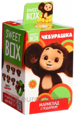 Sweet Box Мармелад с игрушкой "Чебурашка " 10г.