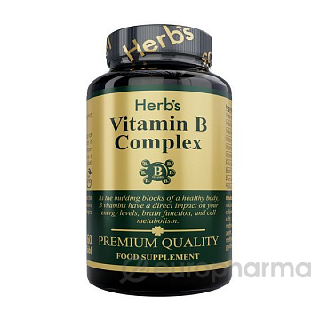 Herbs Комплекс витаминов группы В, №60