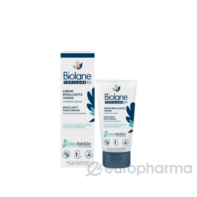 BIOLANE TOPILANE AD Смягчающий крем для лица, 50мл