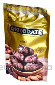 Chocodate Финики с миндалём в молочном шоколаде, 100 гр