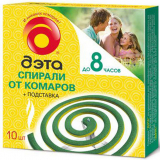 ДЭТА спирали от летающих насекомых 10 шт.