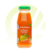 Gerber сок яблочно-марковный для детей с 5 месяцев 175 мл