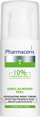 Pharmaceris T Ночной пилинг-крем Sebo-Almond Peel 10% 50 мл