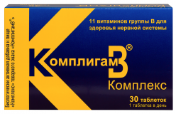 Комплигам В БАД"Комплекс"  1000мг №30 табл