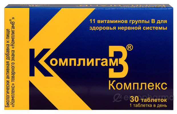 Комплигам В БАД"Комплекс"  1000мг №30 табл