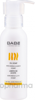 Babe Laboratorios мыло масляное для душа для сухой и чувствительной кожи 100 мл