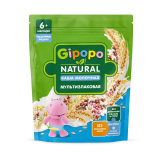 Каша сухая молочная GIPOPO Мультизлаковая 180 г пауч