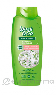 Wash&Go шампунь с  жасмином 675 мл