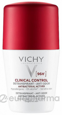 Vichy Дуо Дез-Ант Clin Contr 96ч 50