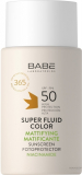 Солнцезащитный минеральный супер флюид с тонирующим эффектом   spf50 +