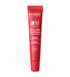 Солнцезащитный цветной бальзам для губ и румяна 2в1 (нюдовый) spf50