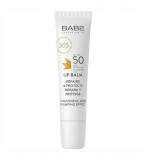 ВОССТАНАВЛИВАЮЩИЙ БАЛЬЗАМ ДЛЯ ГУБ С ЗАЩИТНЫМ ЭФФЕКТОМ SPF50 15МЛ (LAB. BABE) /8436571632166