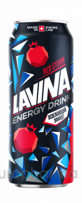 LAVINA ENERGY DRINK Red Storm   напиток безалкагольный 0,45л