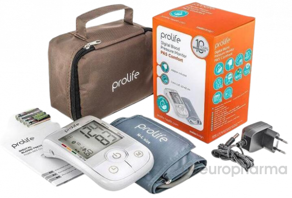 Prolife Тонометр Prolife PA5 Comfort AF автоматический с манжетой 22-42 см