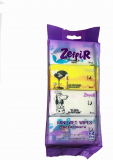 ВЛАЖНЫЕ САЛФЕТКИ ZEFFIR MINI БЕЗ ЗАПАХА (8Х8) 64ШТ