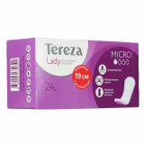 Прокладки женские гигиенические впитывающие для всех видов выделений TerezaLady Micro уп.24