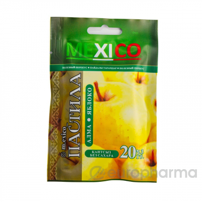 ПАСТИЛА ЯБЛОКО МИНИ   MEXICO 20ГР.