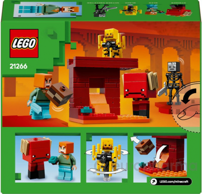 LEGO: Битва в лаве Нижнего мира Minecraft 21266
