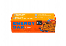 Energy Bar ZERO Батончик с солёной карамелью в молочном бельгийском шоколаде без сахара 45 г 35 шт