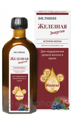 Доктор Тайсс Железная энергия, раствор для приема внутрь 250 мл