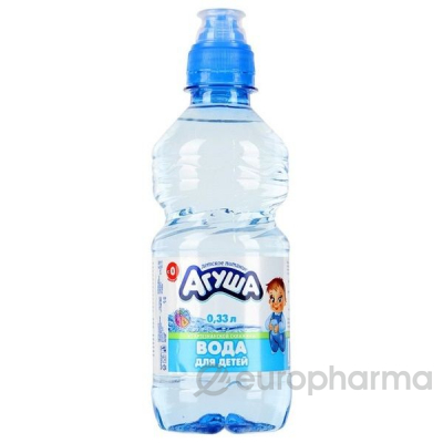 Агуша вода для детей 0,33 л