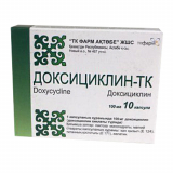 Доксициклин -ТК 100 мг № 10 капс