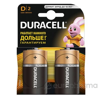 Duracell Батарейка D К2 LR20-MN1300