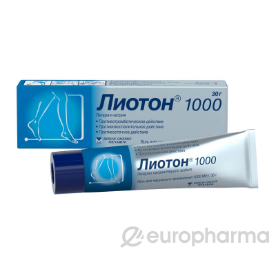 Лиотон 1000® Гель 30г