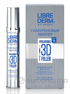 LIBREDERM крем для лица ночной гиалуроновый 3D филлер 30 мл