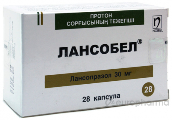 Лансобел 30 мг, №28, капс.