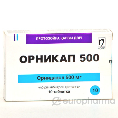 Орникап 500 мг, №10, табл.