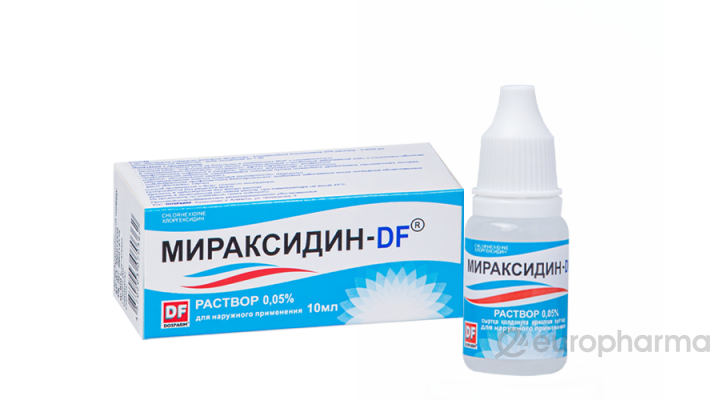 Мираксидин-DF 0,05%, 10 мл, р-р, для мужчин