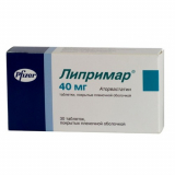 Липримар 40 мг, №30, табл.