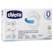 Chicco прокладки для груди антибактериальные 60 шт