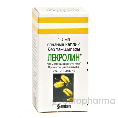 Лекролин 20 мг, 10 мл, гл. капли, (Хай Кром)