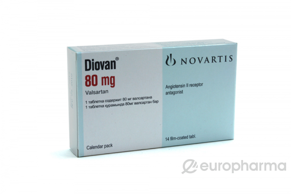 Диован 80 мг, №14, табл.