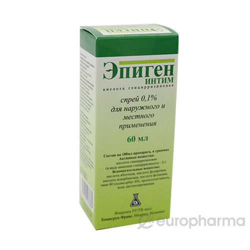 Epigen жыныстық спрей