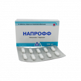 Напрофф 550 мг № 10 табл п/плён оболоч