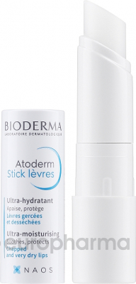 Bioderma ATODERM Стик для губ 4 г